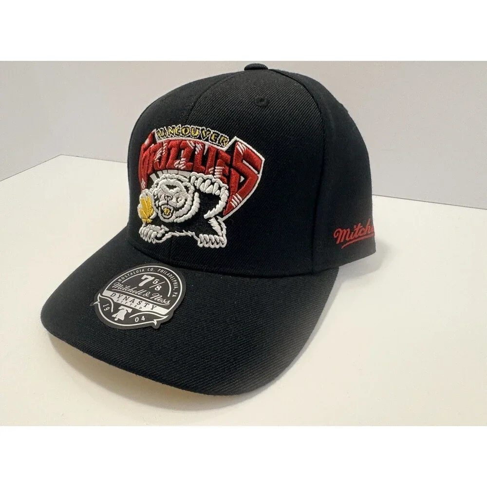 Mitchell & Ness Vancouver Grizzlies Drip 7 5/8 Dynasty Hat Memphis Retro VTG NWT